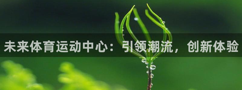 米兰体育官网下载平台注册要钱吗：未来体育运动中心：引