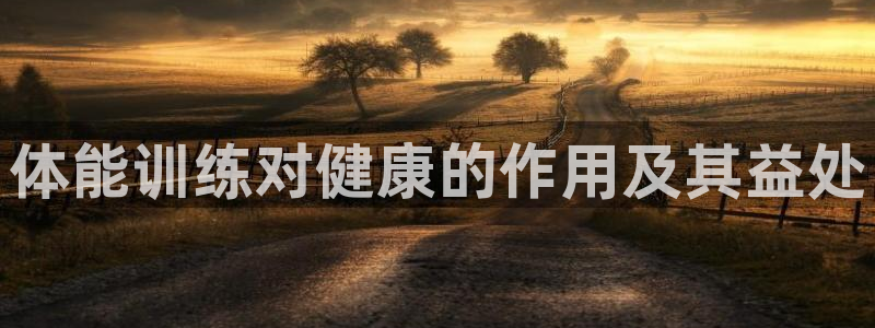 米兰体育官方正版app娱乐是那个系列的台子：体能训练对健康的