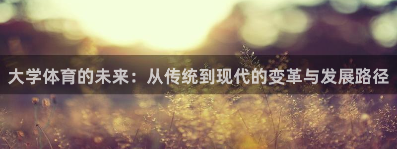 海南米兰体育官网下载：大学体育的未来：从传统到现代的变革与发